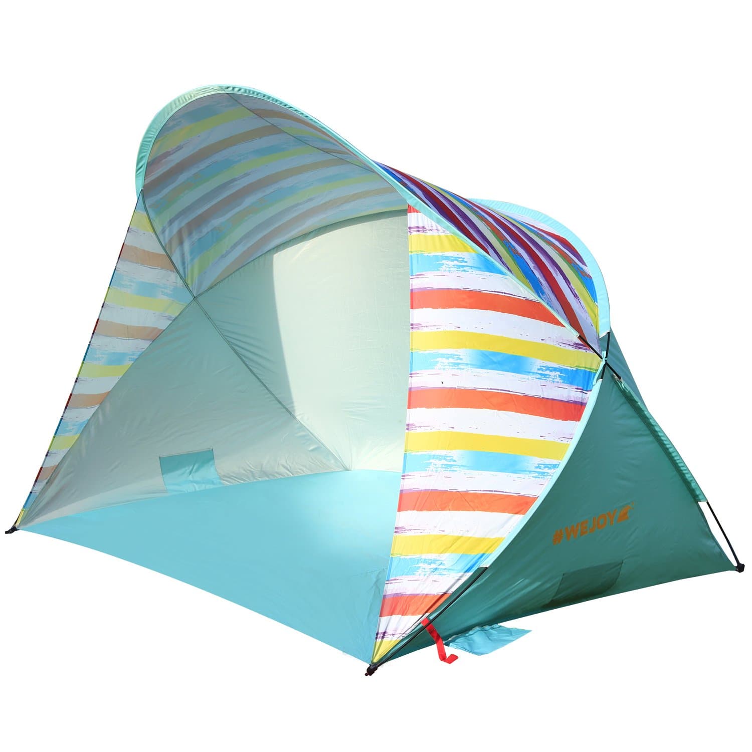 #WEJOY Pop Up Beach Tent with 50+ UV Protection & 1200mm Waterproof Resistance with included Carry Bag for Beach, Picnic, Garden or Play