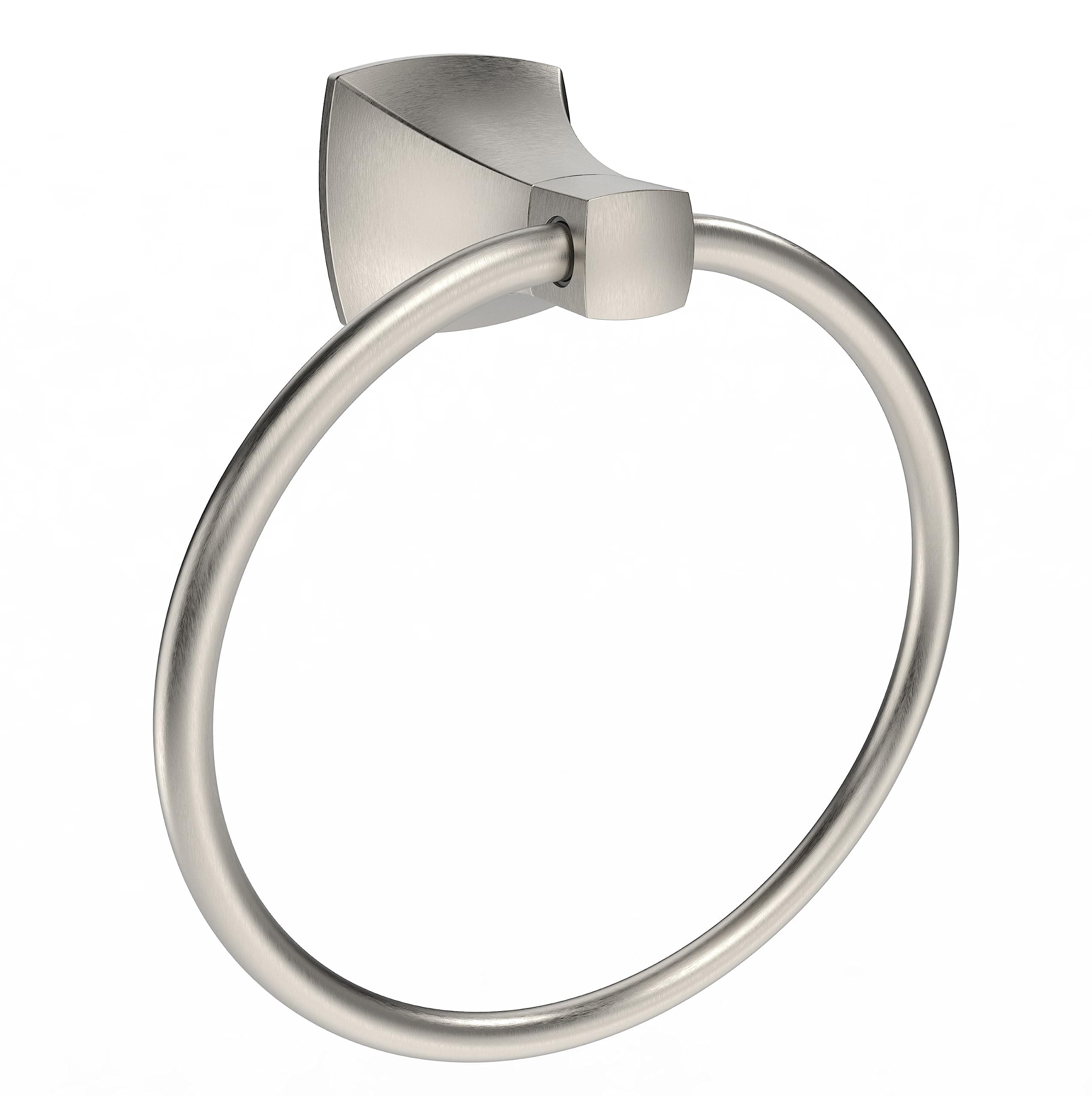 Hand Towel Holder for Bathroom Kitchen Brushed Nickel Towel Ring Towel Hanger Stainless Steel and Zinc Alloy Wall Mount