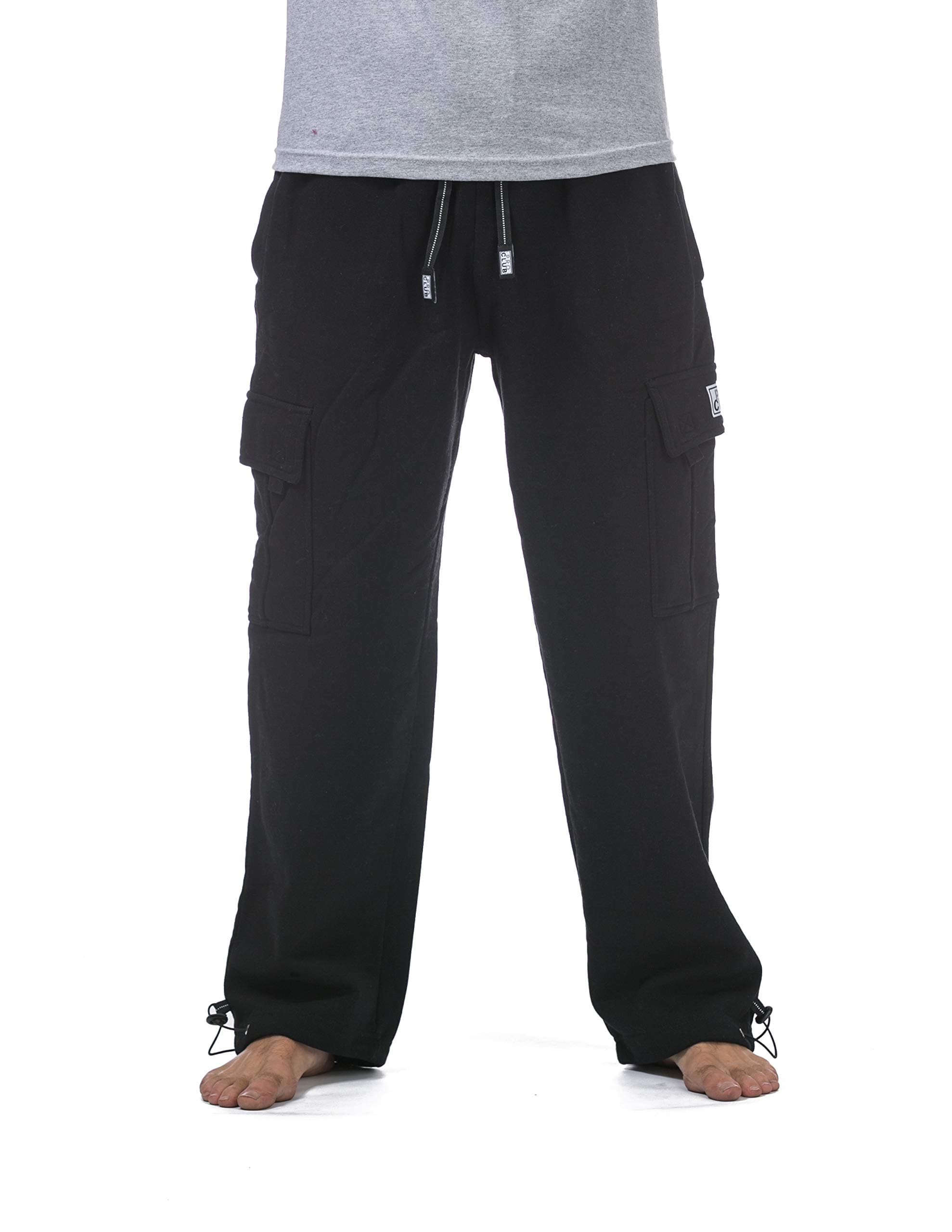 Men's Heavyweight Fleece Cargo Pants