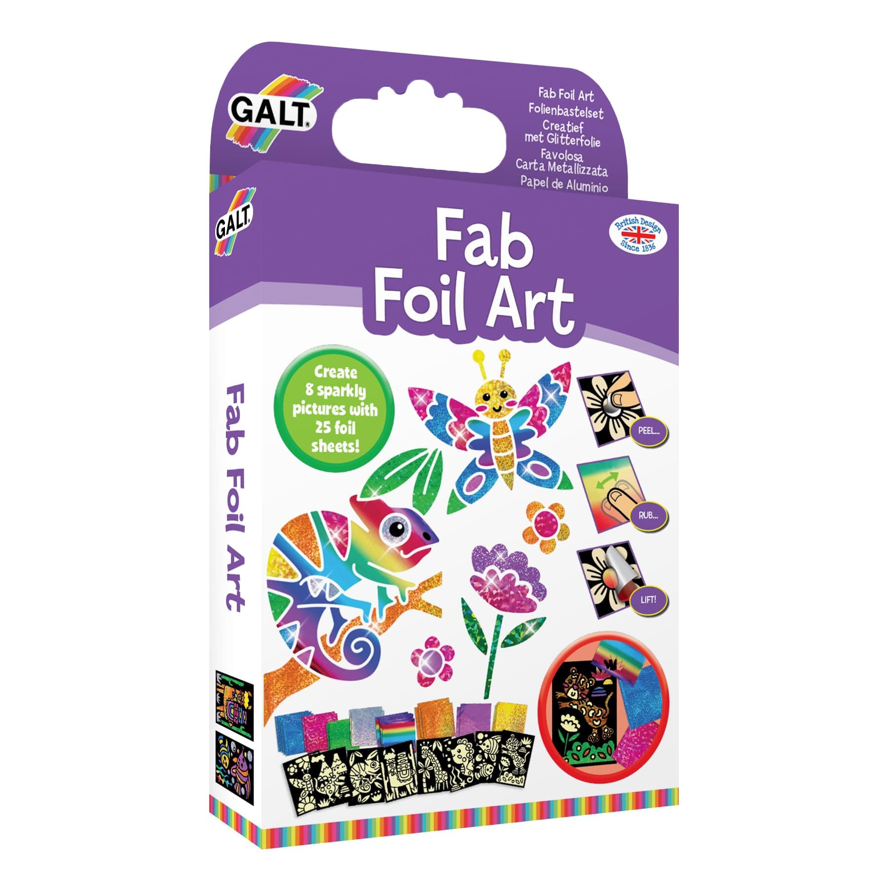 Toys, Fab Foil Art, Craft Kit for Kids, Ages 6 Years Plus