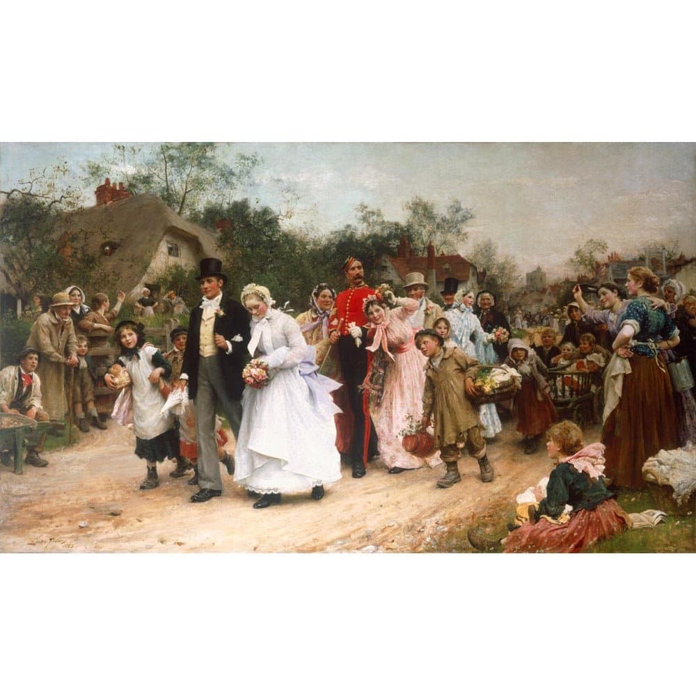 The Village Wedding, Samual Luke Fildes