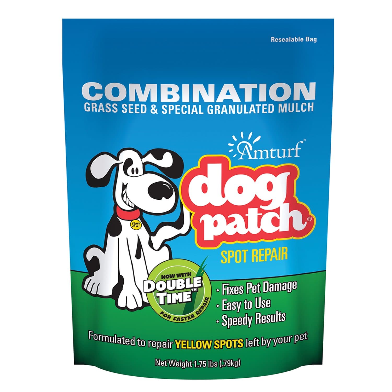 90030B Sun/Shade Dog Patch 1.75-Pound Bag , Green