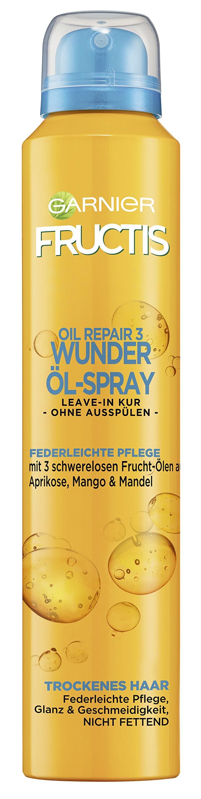 Garnier Fructis Oil Repair Wonder Oil Spray Pack of 3 x 200 ml