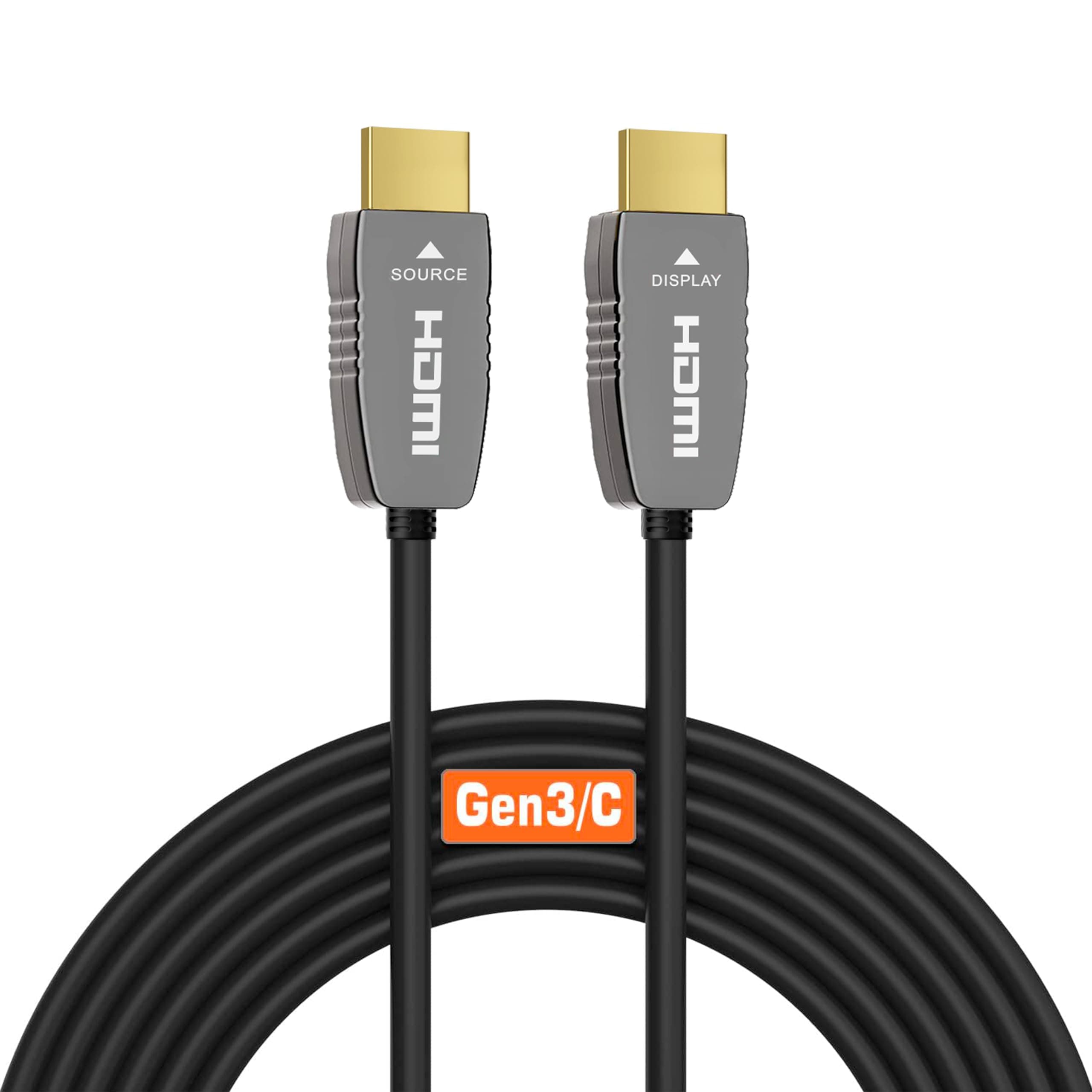 RUIPRO 8K HDMI Fiber Optic Cable CL2 Rated 40 Feet 48Gbps 8K60Hz 4K120Hz Dynamic HDR eARC HDCP2.2/2.3 for RTX4080/4090/3080/3090, Xbox S/X, PS5/4, AVR, Projector, LG/Samsung/Sony TV