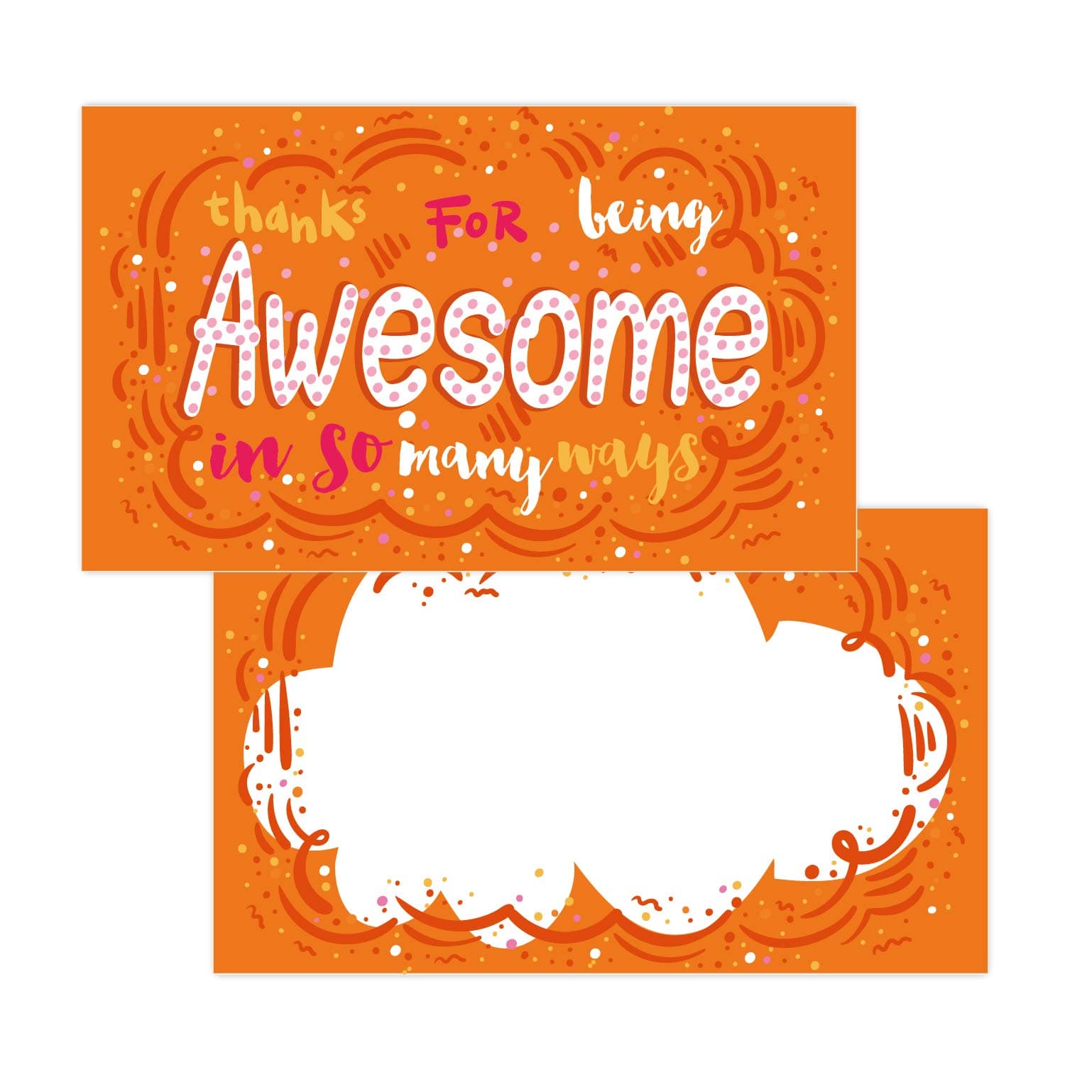 50 You are Awesome Cards -Thank You Appreciation Gifts Cards - Recognition, Encouragement and Kindness Notes for Employees, Teachers, Staff, Graduation, Friends, Family.