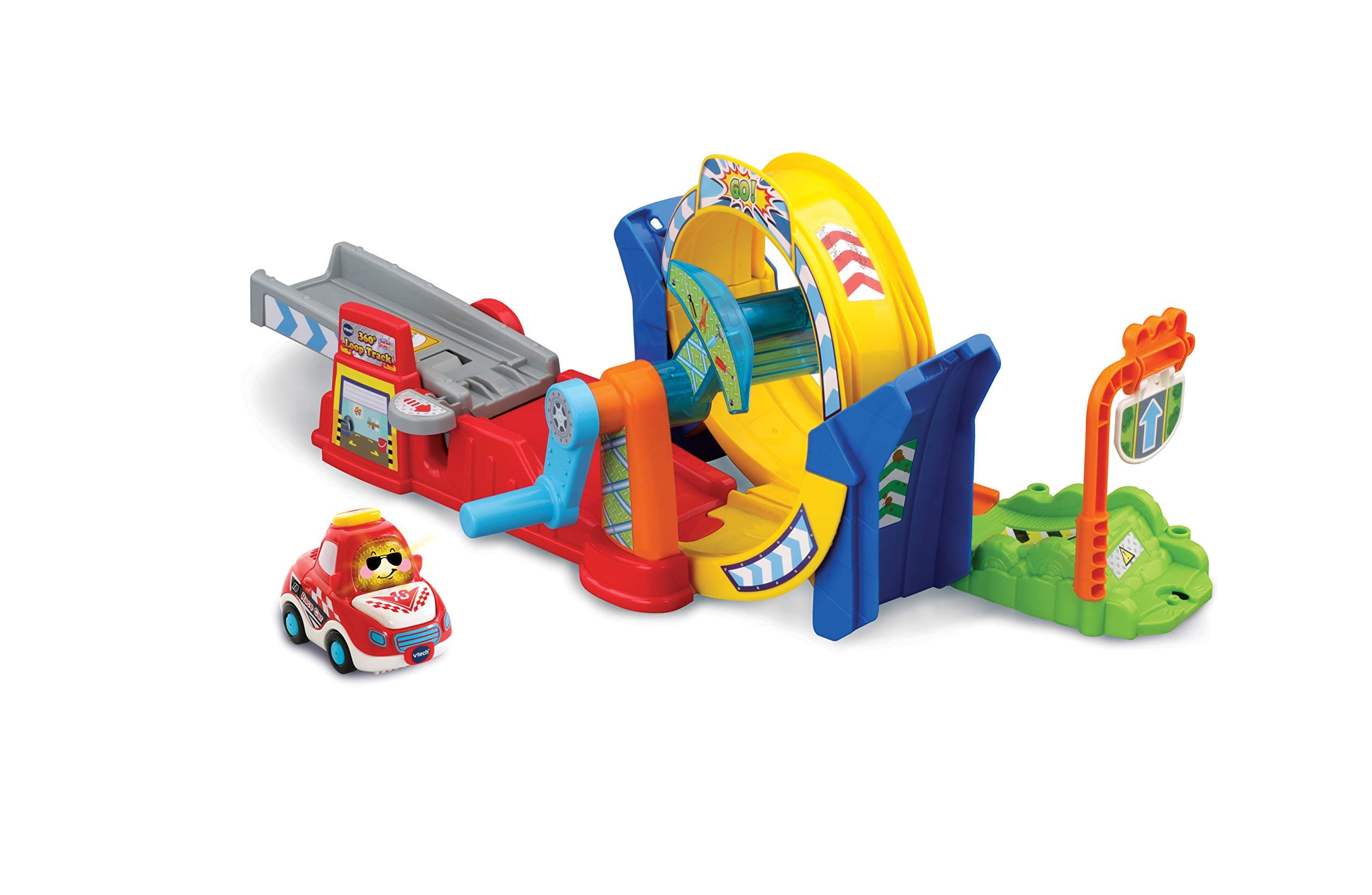 Toot Toot Drivers 360 Loop Track, Toy Car Racing Track For Boys And Girls, Car Tracks For Kids With Lights And Sounds, Musical Toy Race Track For Children Aged 1 To 5 Years, Multicolor, 534903