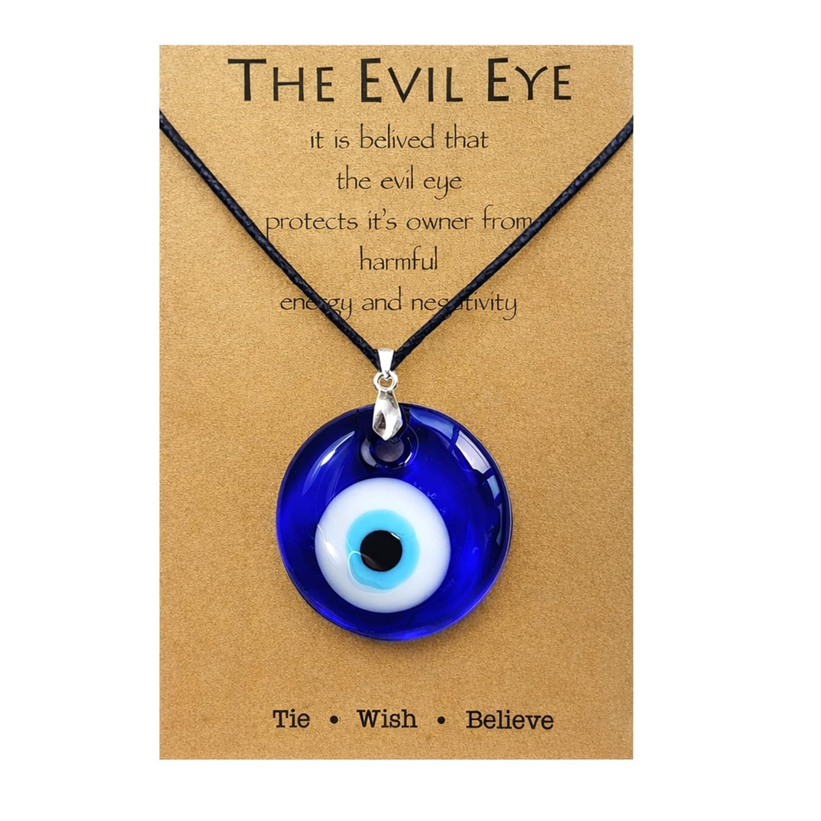 Evil Eye Necklace for Women Men