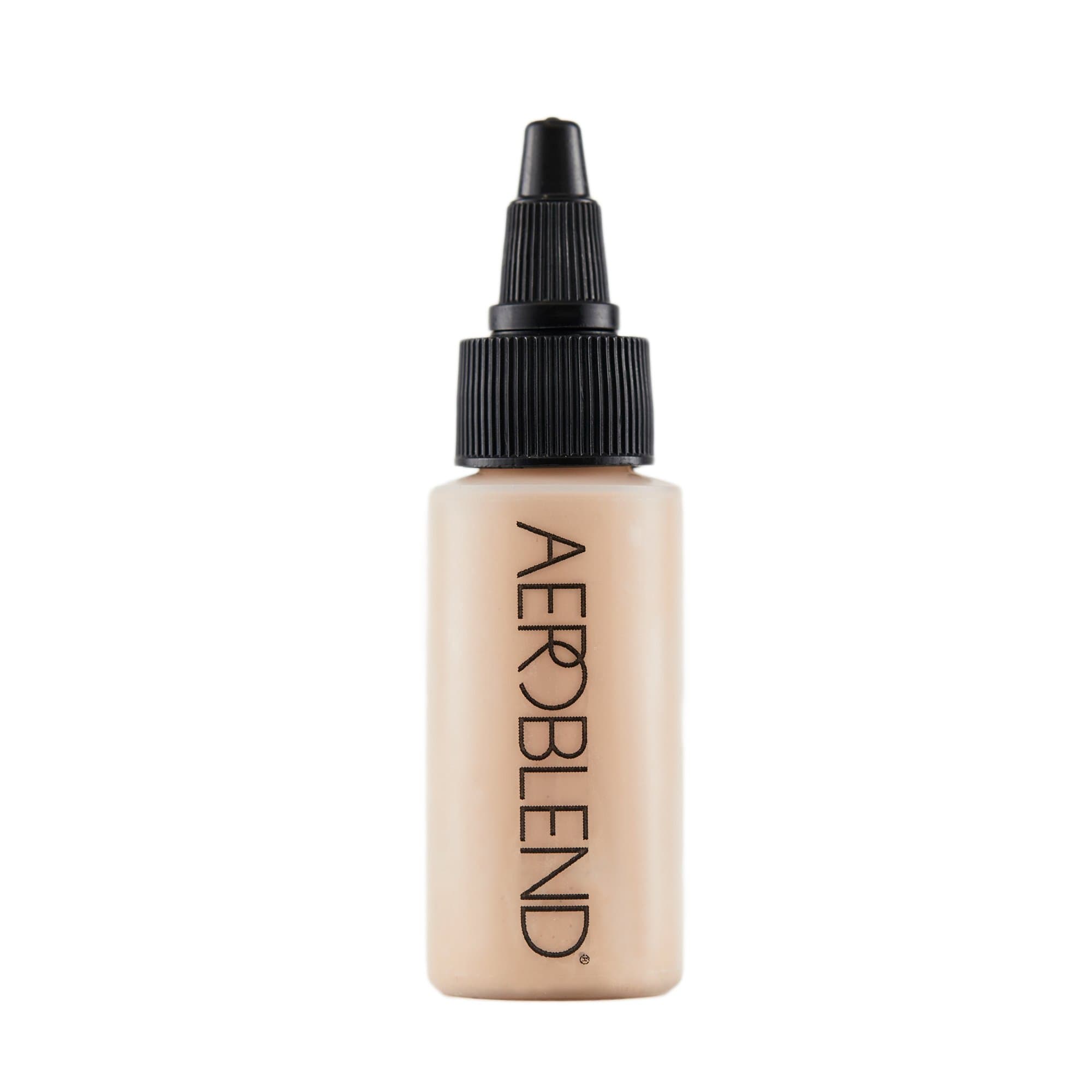 AeroblendAirbrush Foundation Makeup (N25) Professional, Water-Based, Buildable, Long-wearing, For all skin types, 1 oz