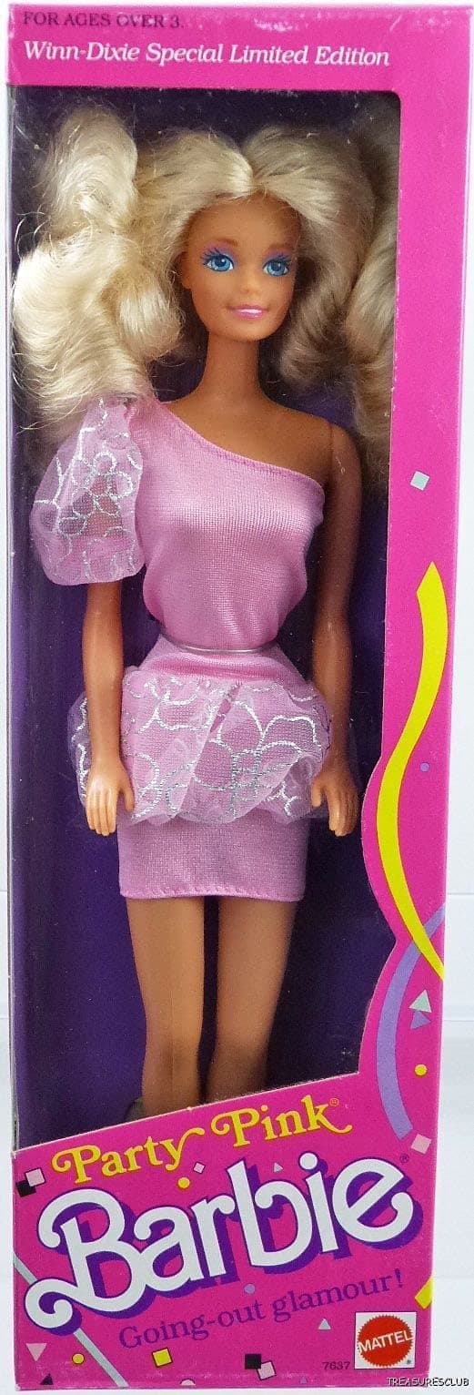 Mattel Party Pink Barbie - Winn-dixie Special Limited Edition