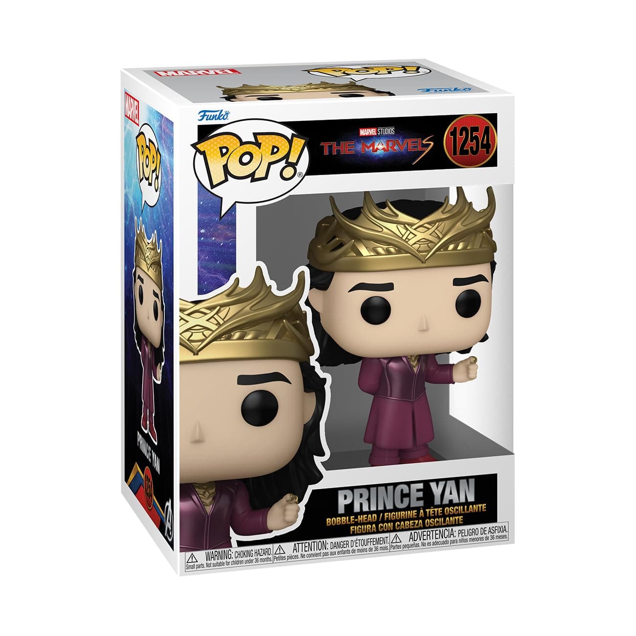 POP! Vinyl: The Marvels - Prince Yan - Collectable Vinyl Figure - Gift Idea - Official Merchandise - for Kids & Adults - Movies Fans - Model Figure for Collectors and Display