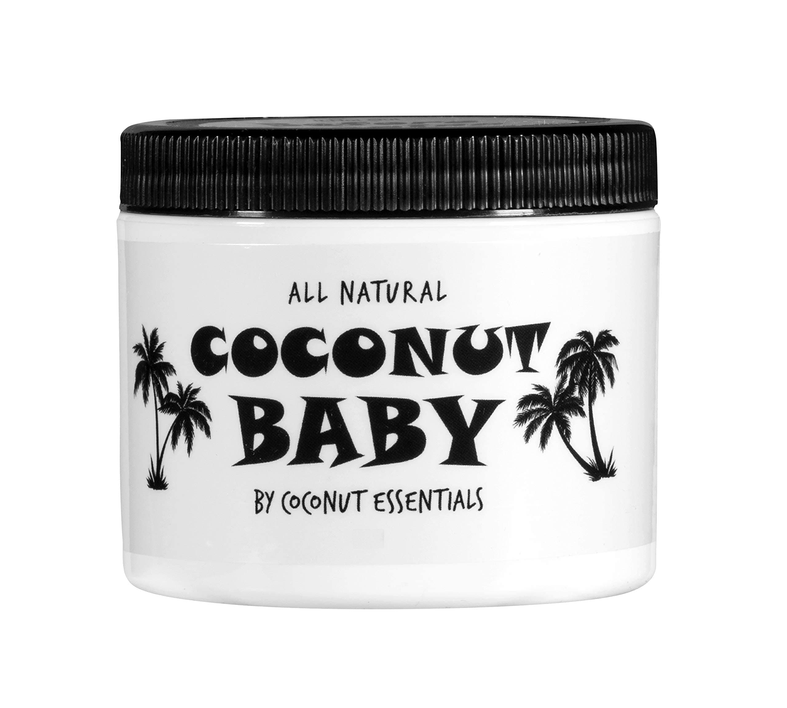 Coconut Essentials Baby Oil for Hair & Skin Care, Natural & Organic, Oil for Cradle Cap, and Infant Scalp Relief, Hair Oil for Adult and Newborn, Sensitive Skin Moisturizer, Unscented - 2 fl oz