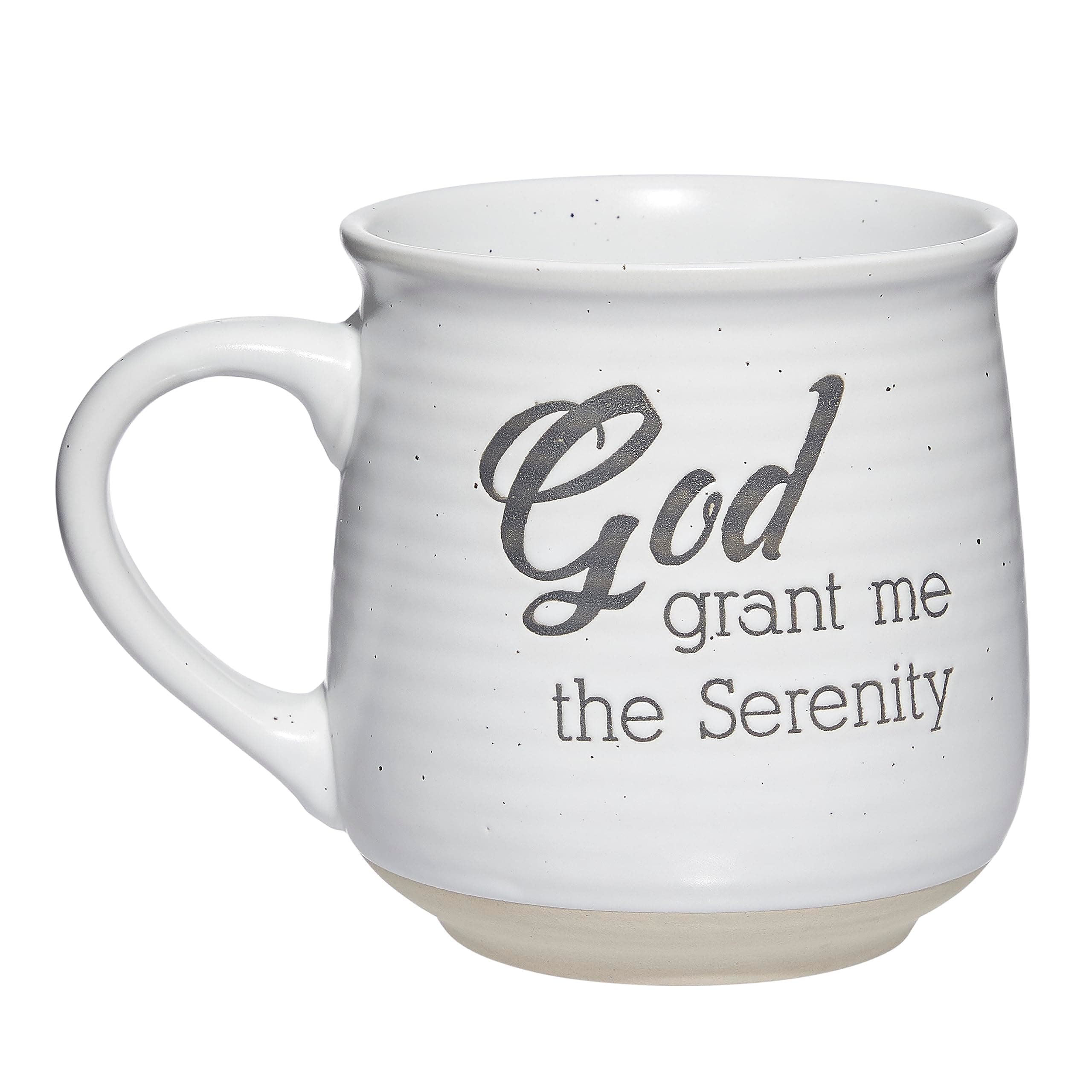 Sheffield Home Religious Coffee Mugs - Stoneware Motivational Bible Coffee Mugs For Women & Men - Inspirational Mugs & Cups, Mugs For Tea, Latte, And Hot Chocolate - 18oz (God grant me the Serenity)