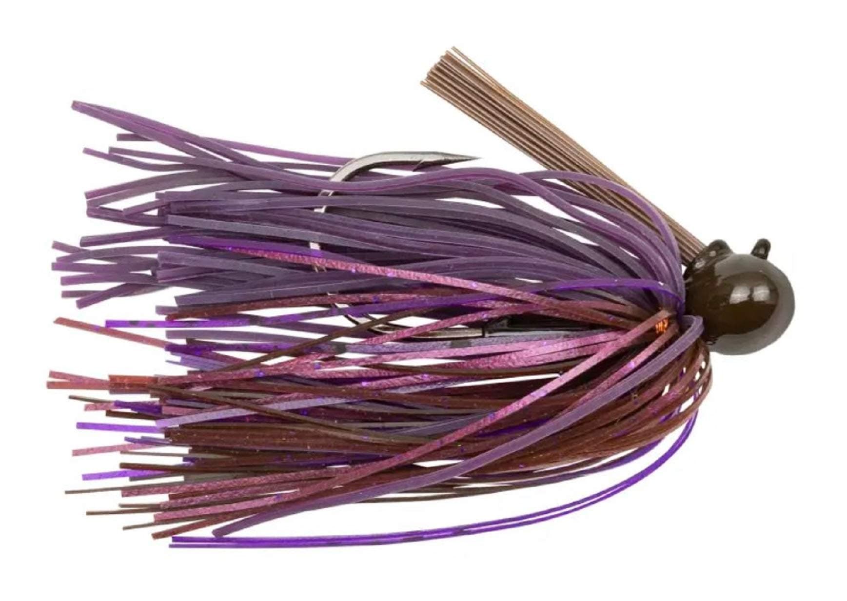 Molix GT Football Jig, Golden Team Series, 3/4 oz. Brown Purple