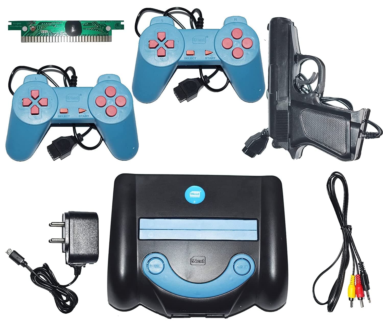 My toy kid Inext TV Video Gaming Console with Inbuilt Games 40 Like Contra, Super Mario and Many More with 1 Extra Chip