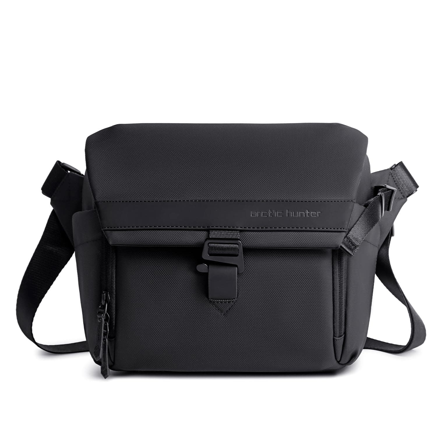 ah arctic hunter Camera Bag, Small Camera Case with Tripod Holder, Compact Camera Shoulder Bags for DSLR/SLR/Mirrorless Cameras Water Resistant Laptop Bag for Men