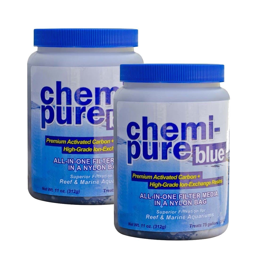 Boyd Enterprises Chemi-Pure Blue Filtration Media for Aquarium 11-Ounce (2 Pack)
