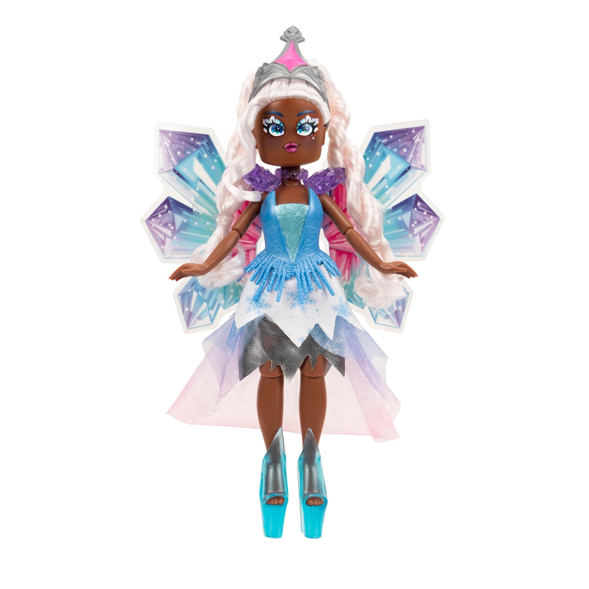 Royale High 9” Fashion Doll - Ice Fairy, Wave 1, Series 1 Doll - Fairy Journal, Comb, and Virtual Item Code Included - Ages 5+