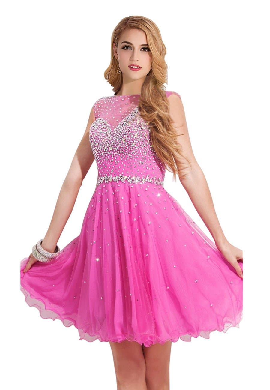 Babyonline Crystal Elegant Evening Dreses for Women Formal Occasion