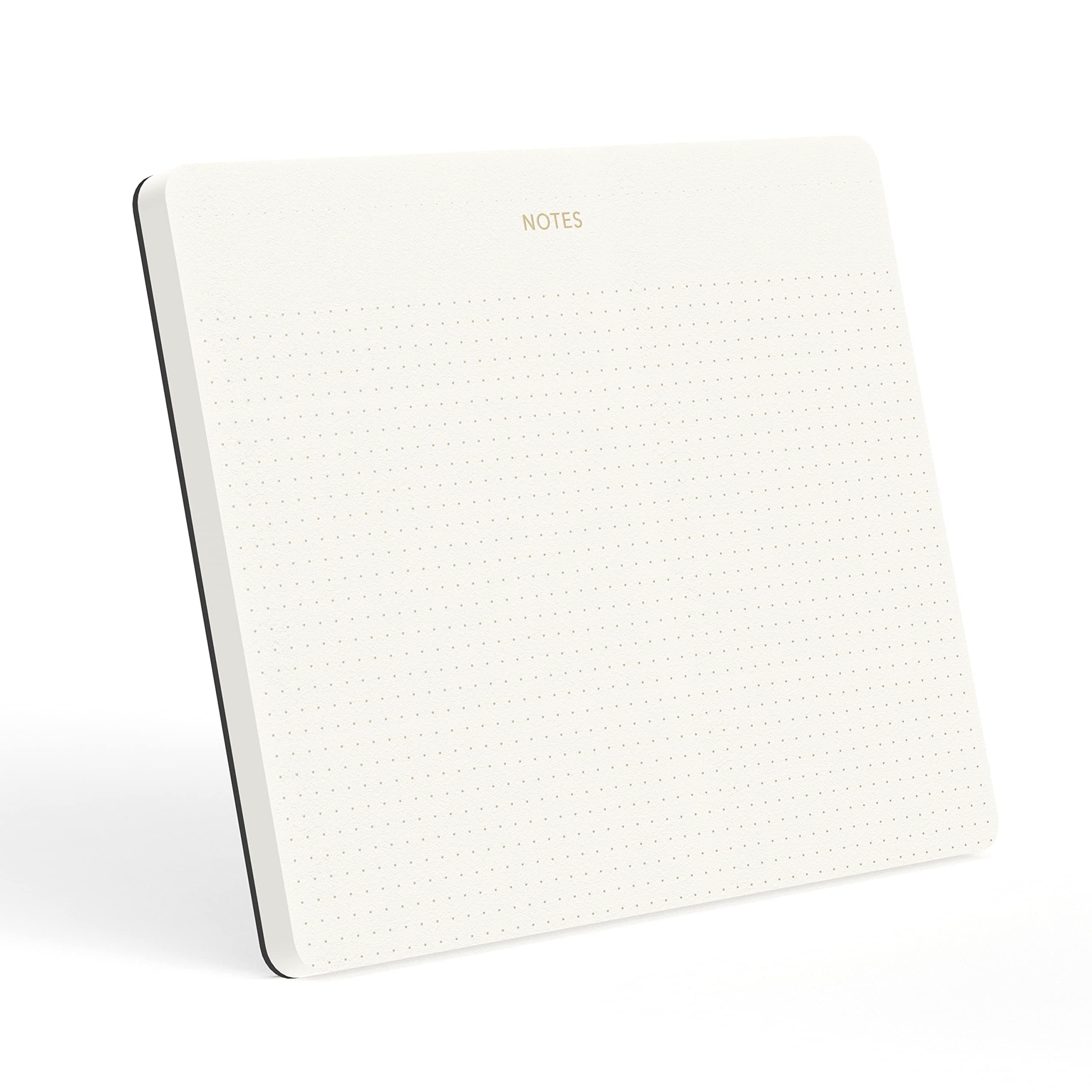 Pinesman - Mouse Pad Notepad for Professionals, 3 Pack, 9.8" x 7.9", 150 Sheets (50 Each), Minimalist, Gold Foiled, Dotted Layout, Executive's Desk Note Pad, To Do List Notepad, Eco-friendly, FSC™