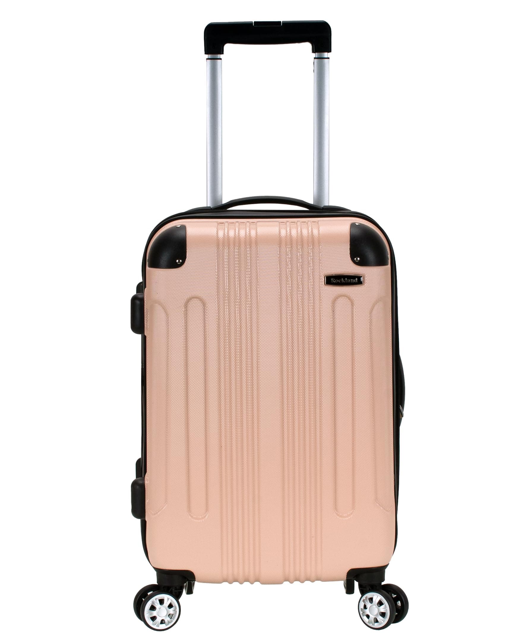 London Hardside Spinner Wheel Luggage, Champagne, Carry-On 20-Inch, 22"X13. 5"x10" (with wheels)