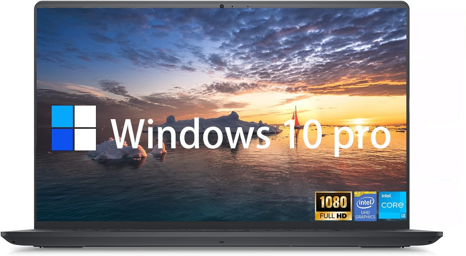 Dell Inspiron 3000 Business Laptop, 15.6''FHD Display, 11th Gen Intel Core i3-1115G4, Windows 10 Pro, 16GB RAM, 1TB HDD, HDMI, Wi-Fi, Bluetooth, Intel UHD Graphics, Long Battery Life, Carbon Black