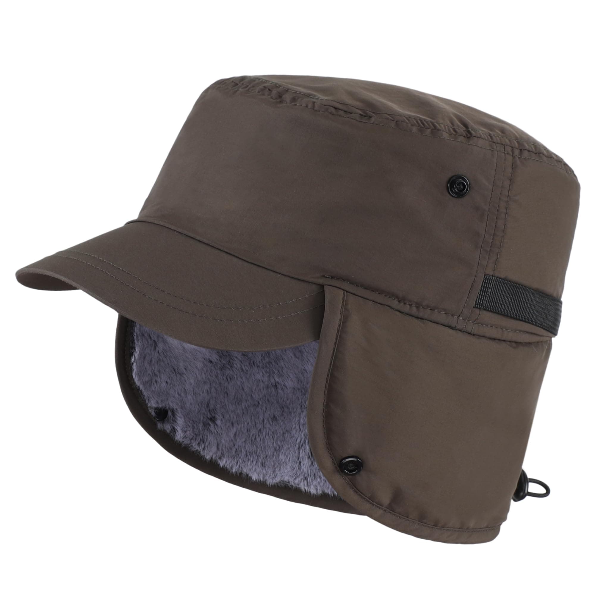 mens Warm Earflap Winter Hat Cold Weather Hat