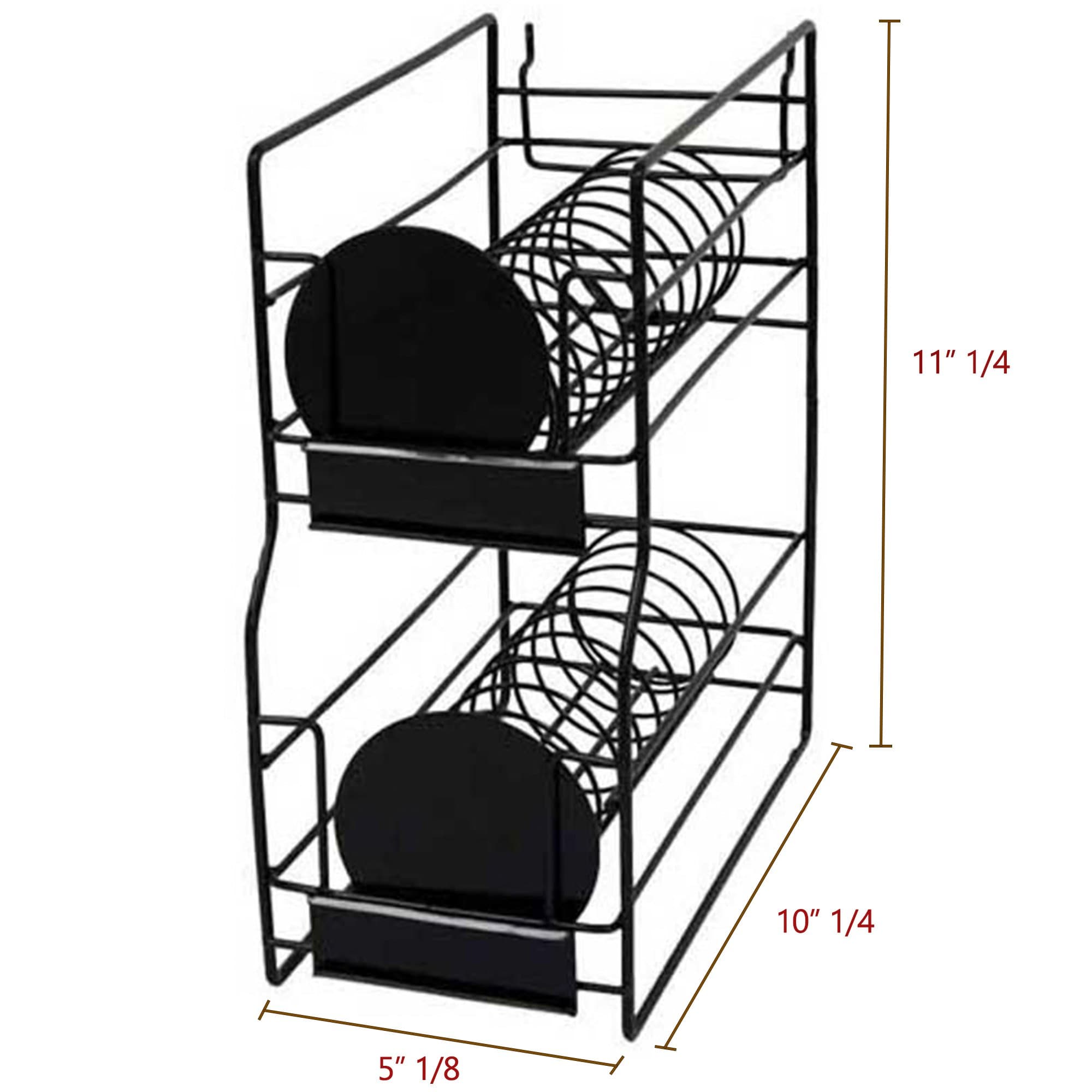 D'Luca Guitar String Display Sized Strings, 4.25"x4.25" Fits Slat wall And Peg Wall