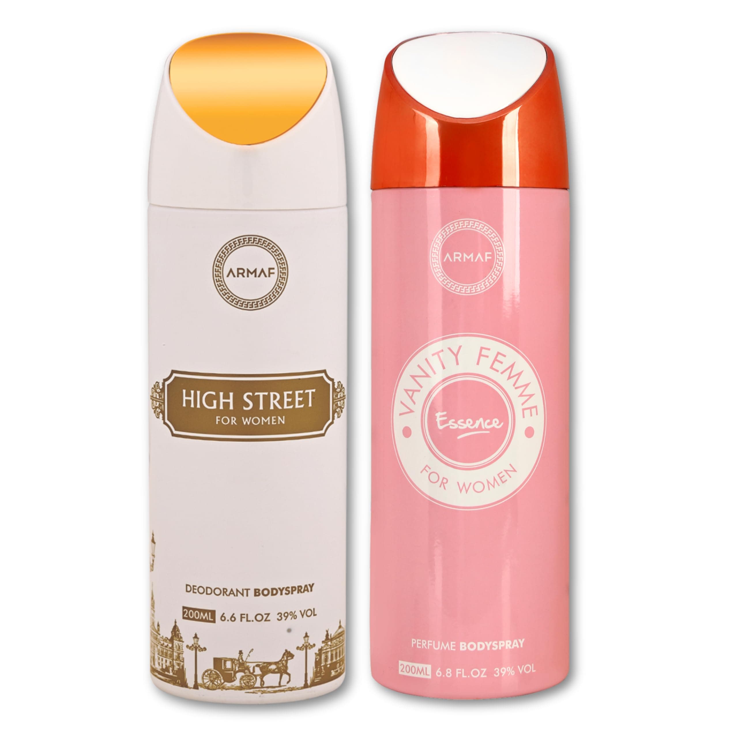 High Street & Vanity Femme Essence Liquid Deodorant For Women - 200Ml Each (Pack Of 2) | Ideal For Gifting | Everyday Use