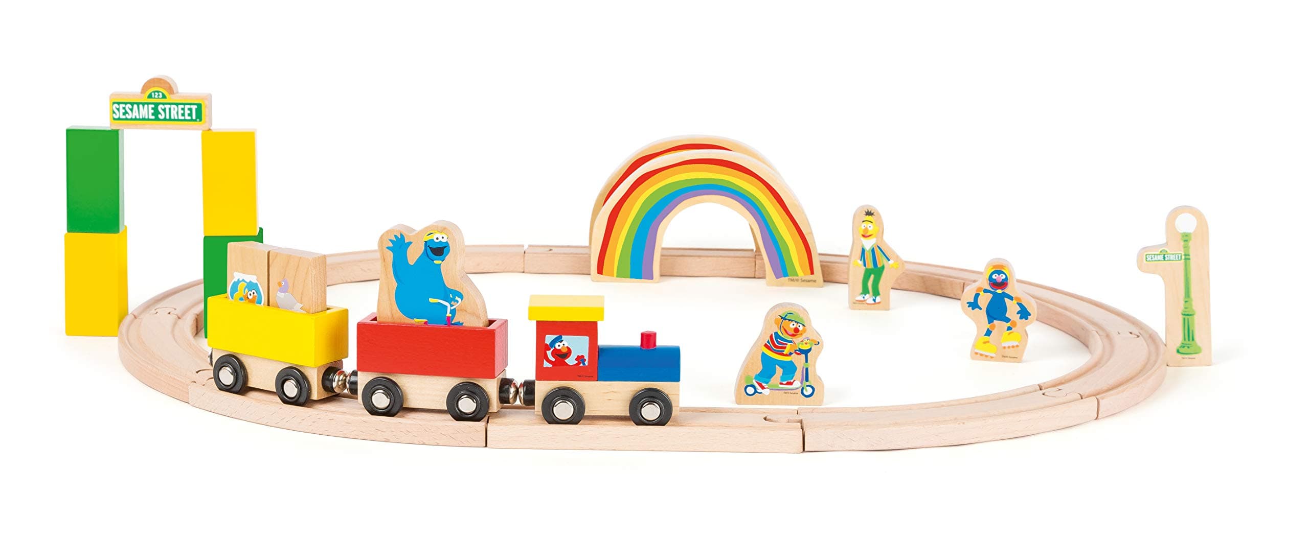 Legler - Sesame Street Wooden Toy Train