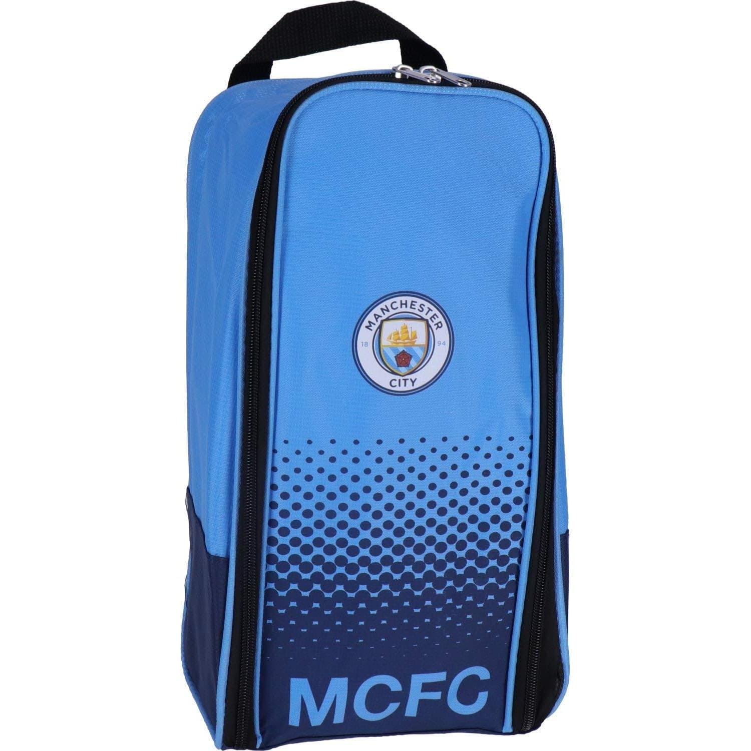 Man City Fade Design Bootbag,Blue,approx 35cm x 18cm x 12cm