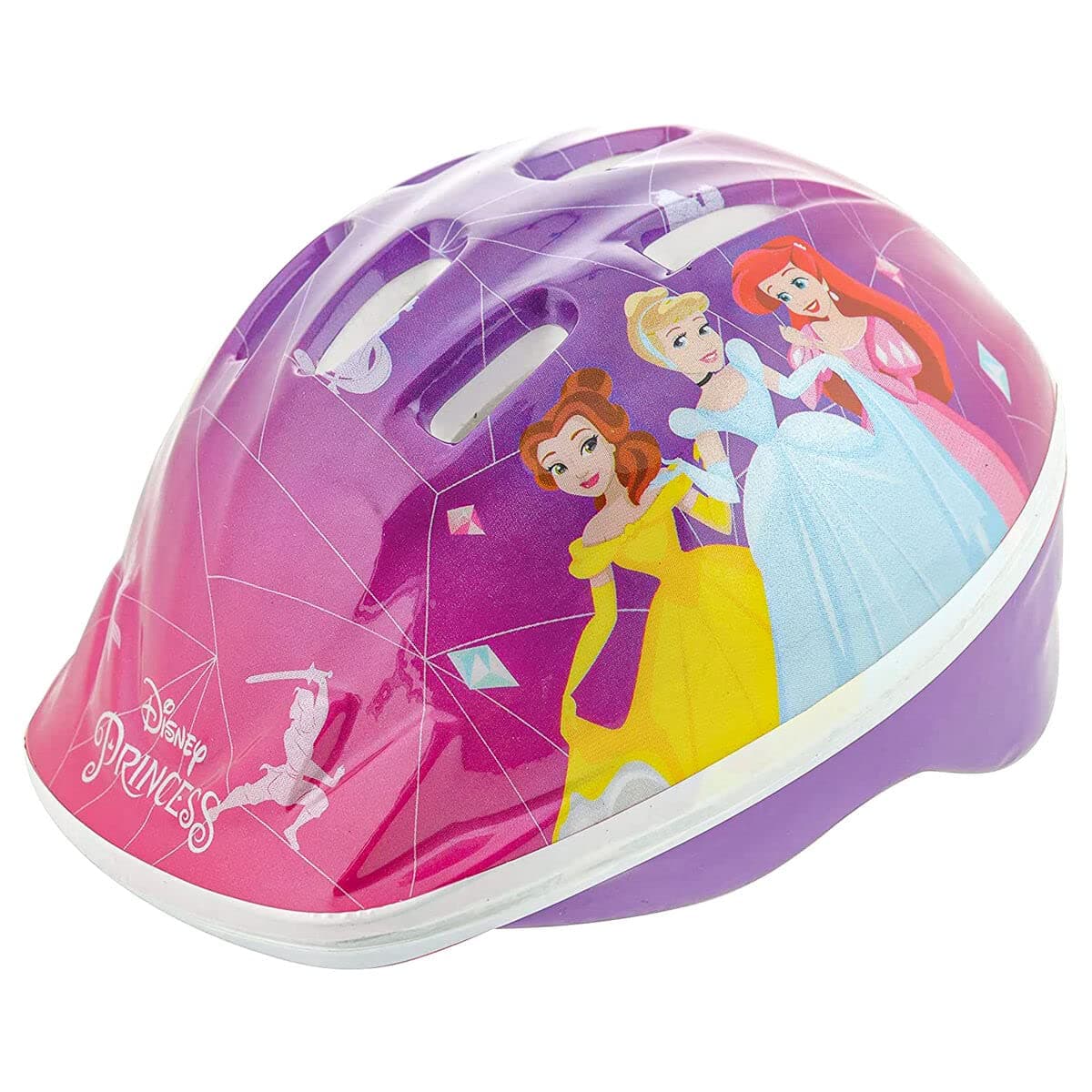 Girl Safety Helmet, Pink, 48-54 cm