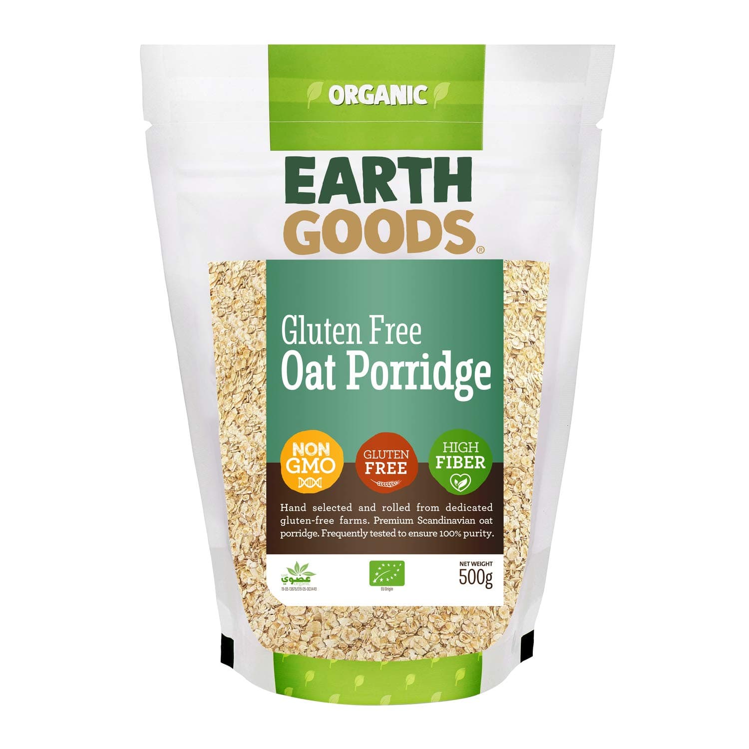 Organic Oat Porridge Gf 500g