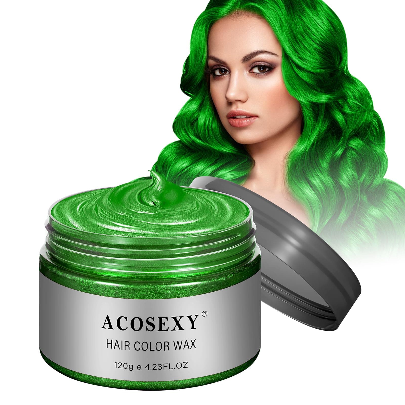 Green hair Wax