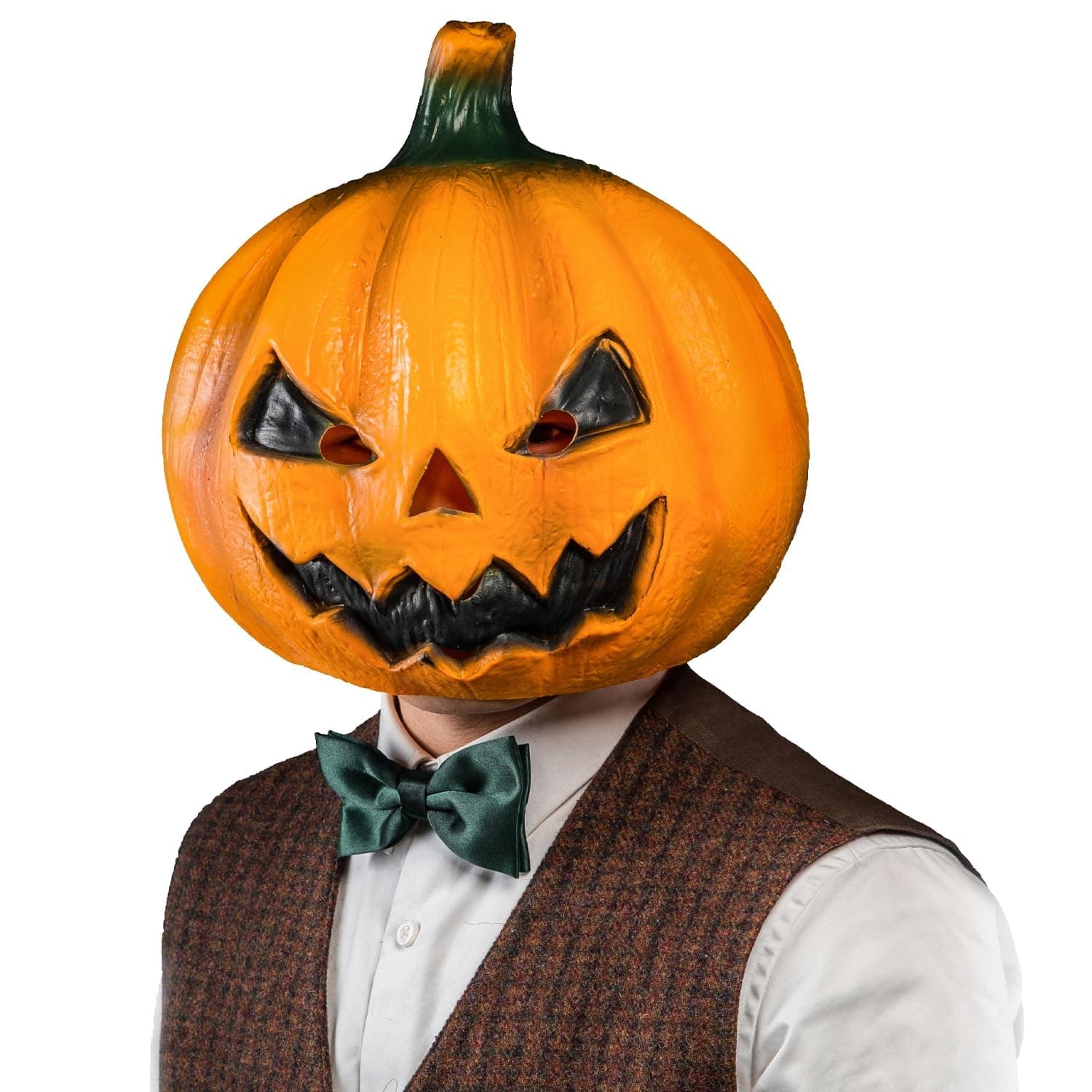 Halloween Jackolantern Pumpkin Face Head Masks Novelty Scary For Party and Trick or Treat