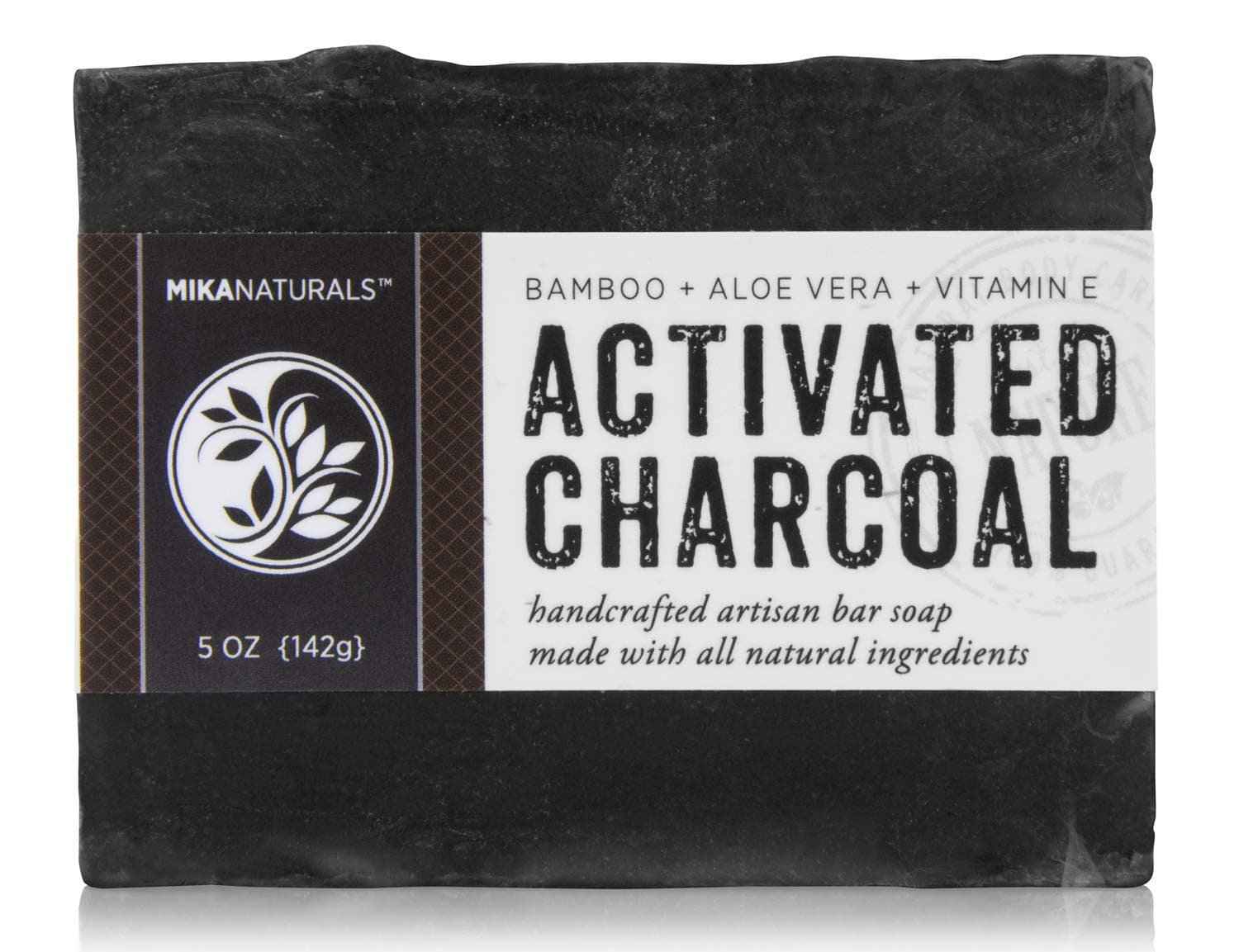 Activated Charcoal & Aloe Vera Bar Soap for Face, Body, Acne, Blackheads, Eczema, Psoriasis | All-Natural Cleansing, Detoxifying Soap for Troubled Skin | Palm Oil Free | Handmade (5