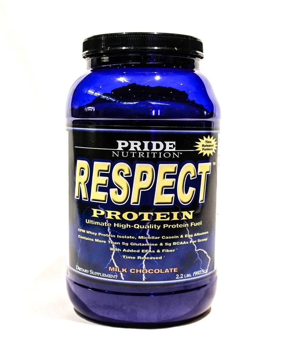 Pride Nutrition Respect Protein Milk Chocolate 30 Servings – Meal Replacement Shake for Women & Men – Whey Protein Isolate, Micellar Casein, Flax & Fiber