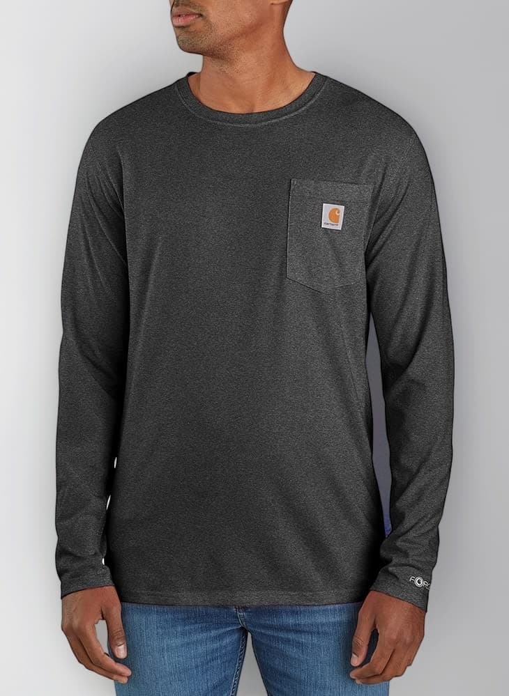Carhartt Force™ Relaxed Fit Midweight Long-Sleeve Pocket T-Shirt