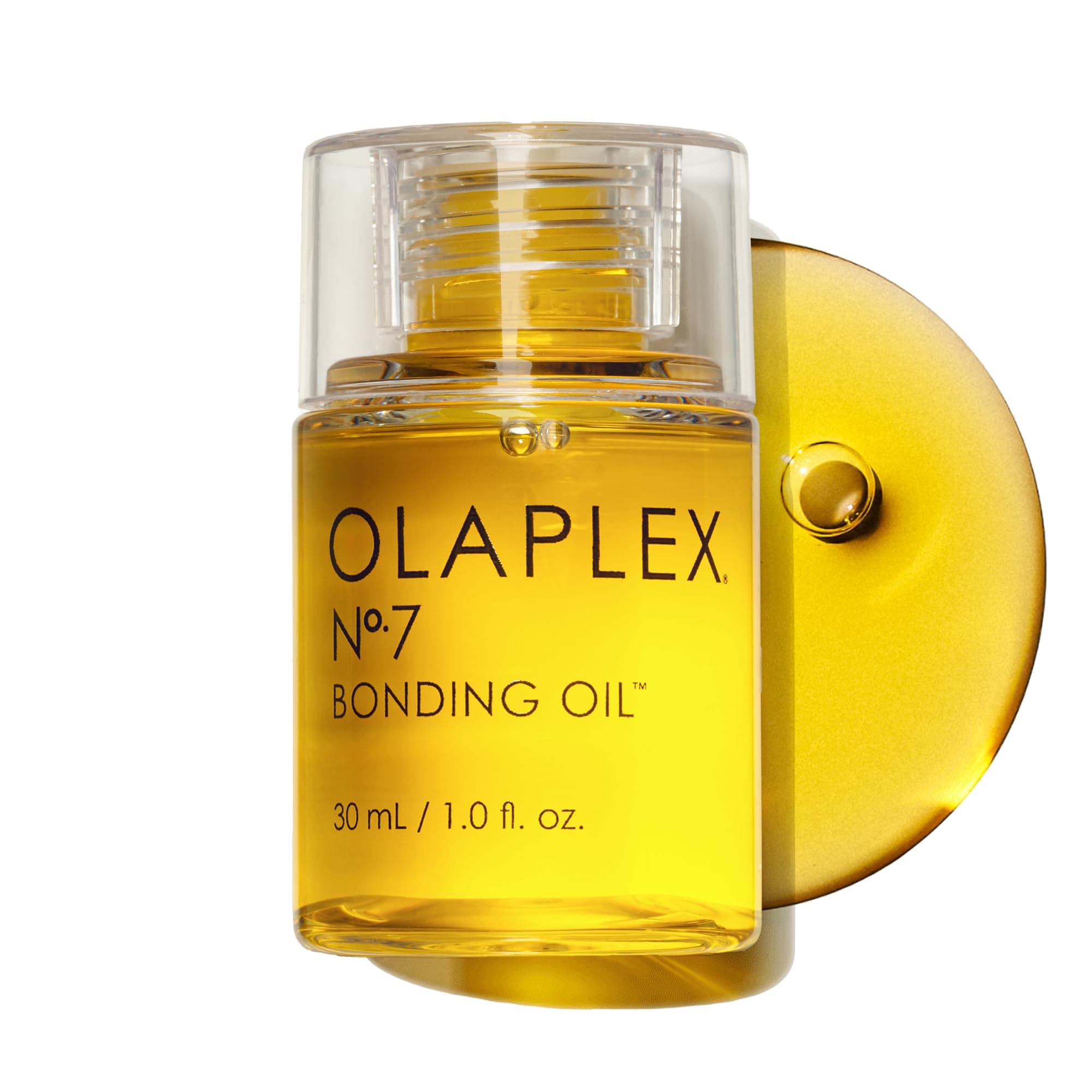 Olaplex Nº.7 Bonding Oil: Concentrated High Shine Oil | Heat Protectant, Visibly Smooths & Softens Hair, Added Color Vibrancy, Up to 72 Hour Frizz Control | For Coily, Curly, Straight, and Wavy