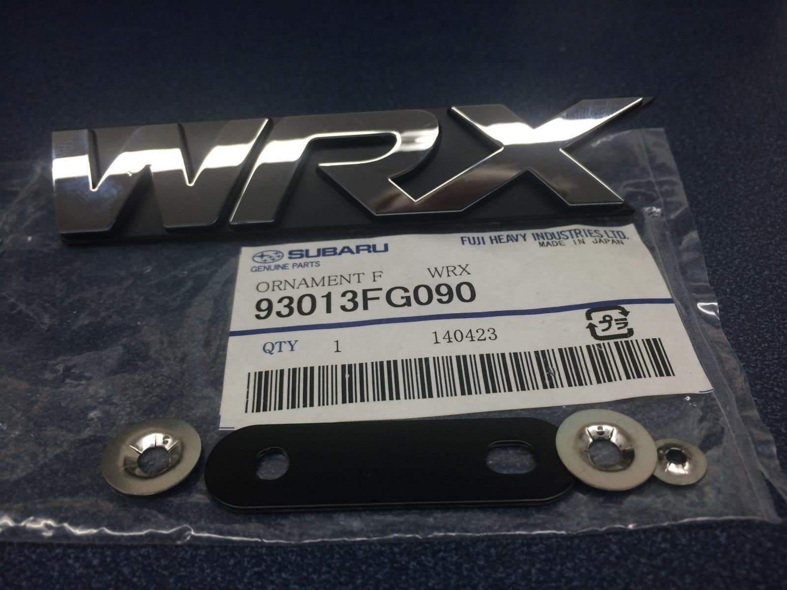 2011-2014 Subaru Genuine Impreza WRX Sedan Grille Badge Emblem Wagon WRX OEM New