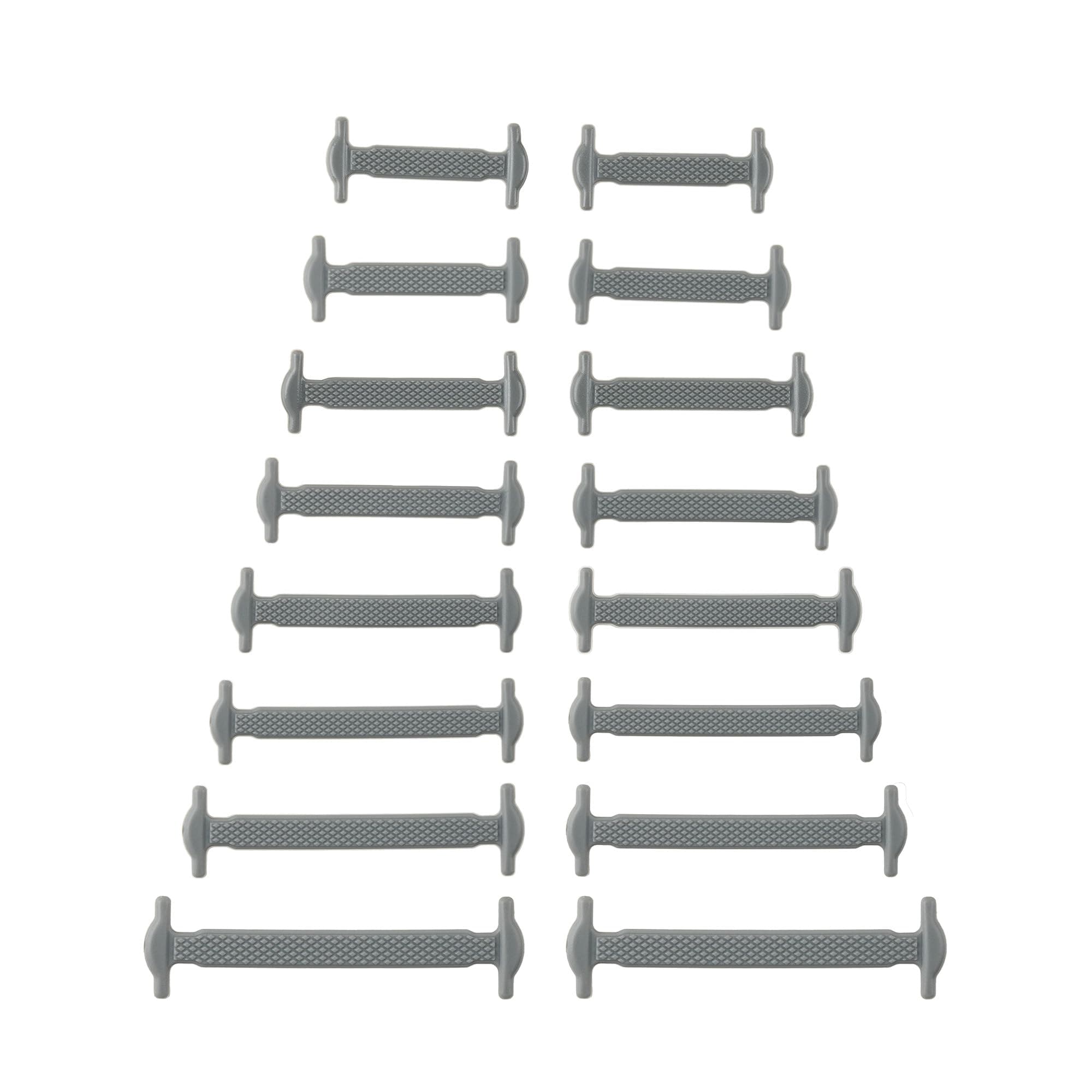 GenericNo Tie Laces for Kids and Adults, Elastic Laces for Trainers, Silicone Tieless Flat Shoelaces for Running Shoes