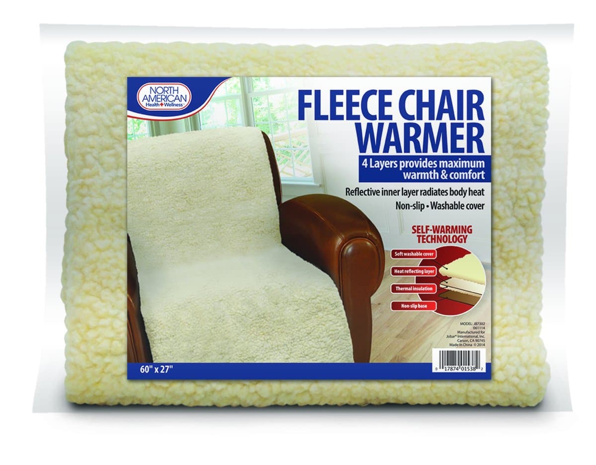 North American Health Fleece Chair Warmer