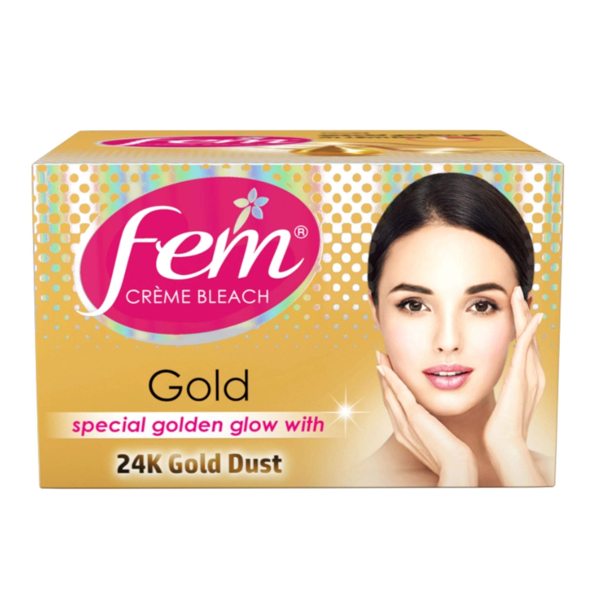 Fem Fairness Naturals Gold Skin Bleach, 24 Gm