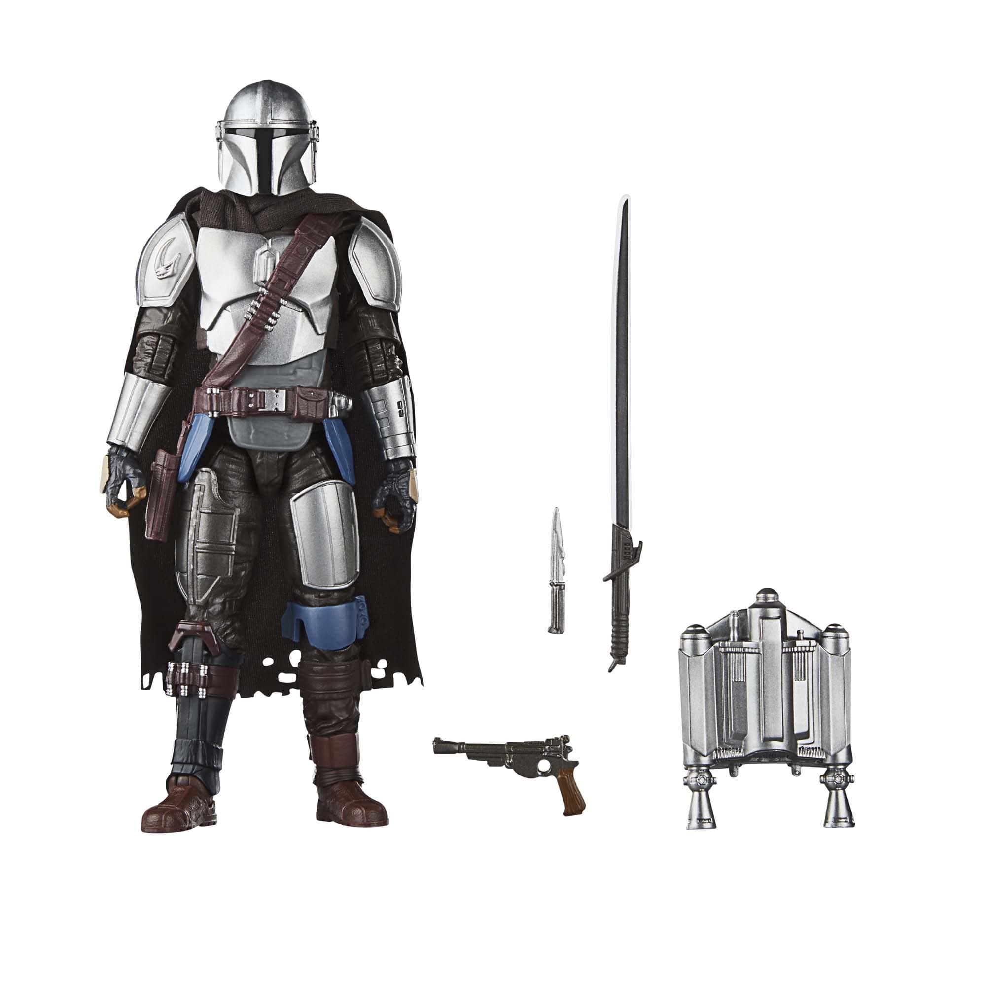 Star Wars The Black Series The Mandalorian (Glavis Ringworld), Star Wars: The Book of Boba Fett 6-Inch Collectible Action Figures, Ages 4 and Up