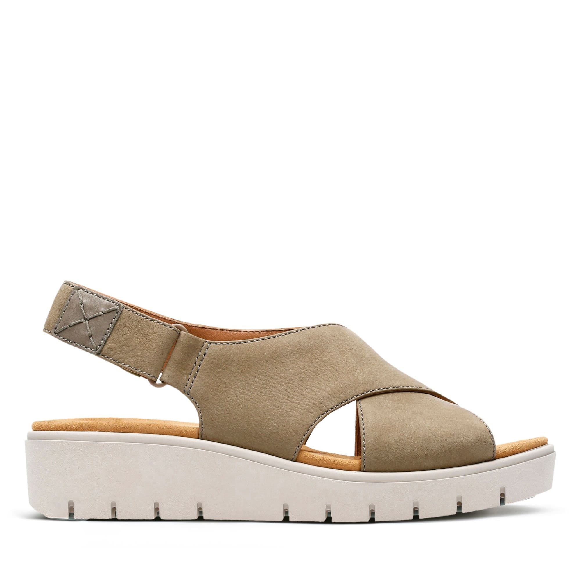 Clarks Women's Un Karely Hail Sling Back Sandals