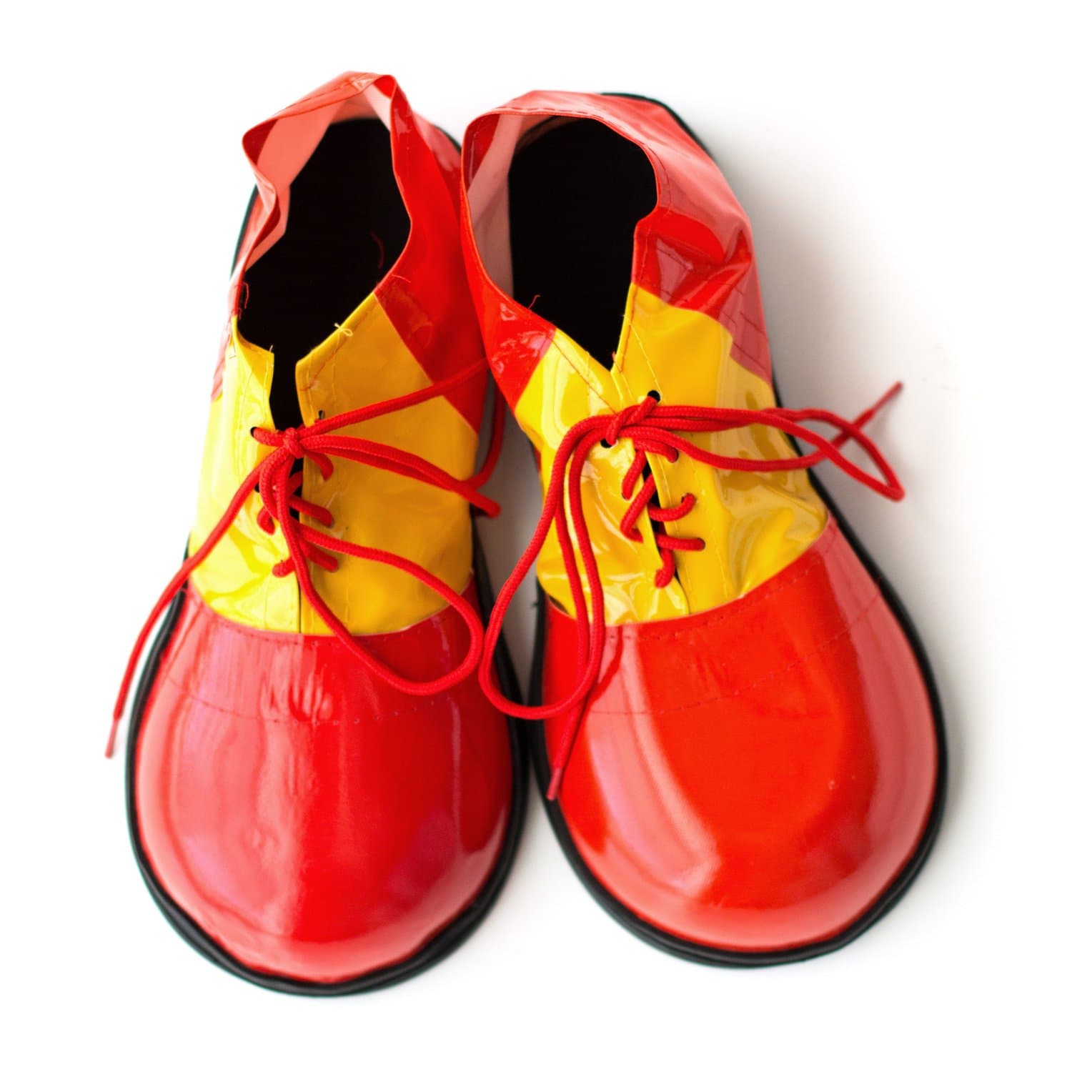 Novelty Nation Clown Shoes - Costume Accessory - Red/Yellow