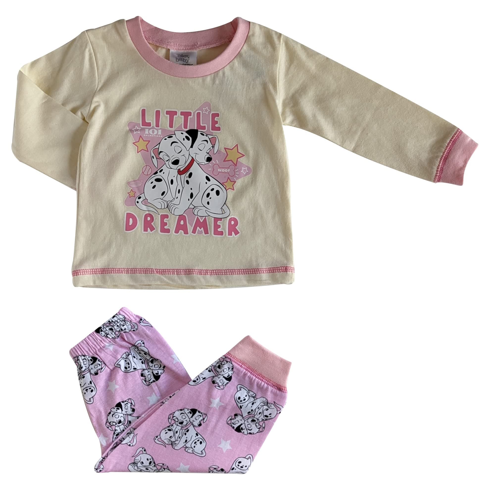 DisneyInfant Girls 101 Dalmation Pyjamas - Sizes 6 to 24 Months