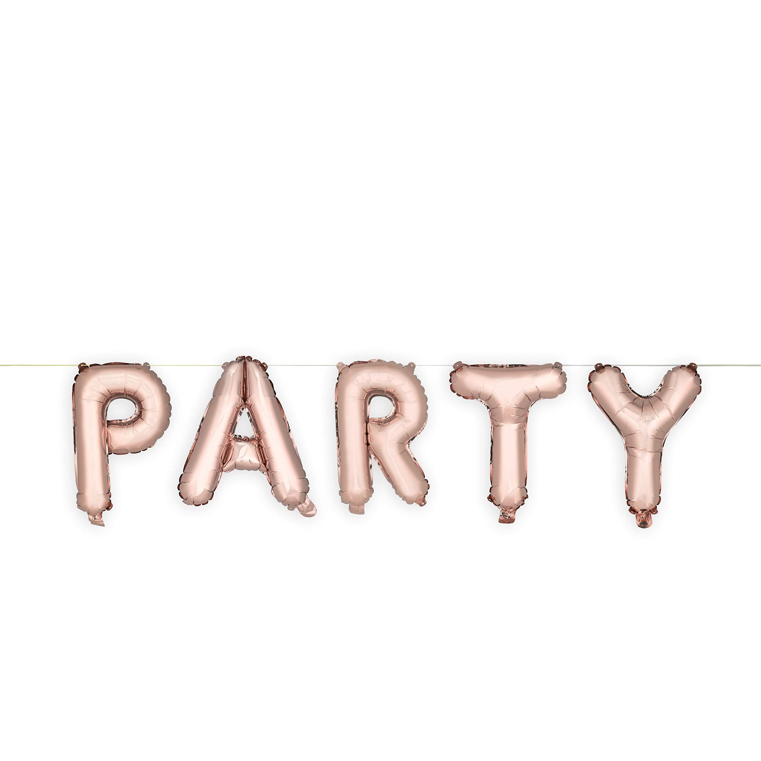 Cakewalk (Party) Rose Gold PARTY Mylar Cakewalk Balloons