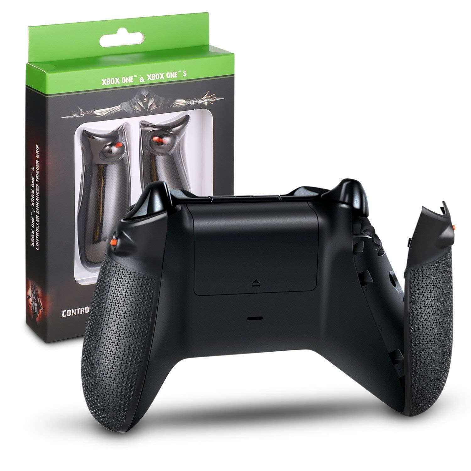 Wefac Trigger Grips for Xbox One Controller Quickshot for Xbox One, Xbox One S and Xbox One X - Black (Black)