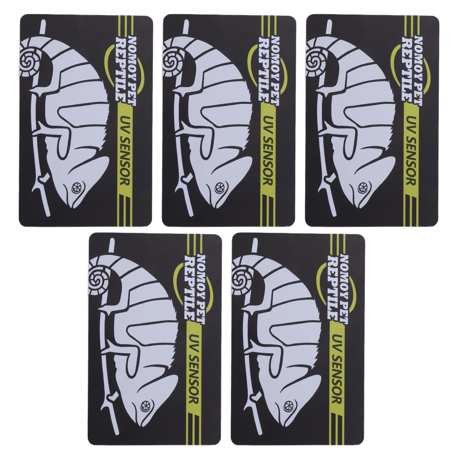 Quick Test UVB Sensor, Quick Testing Crawl Pet UV Test Card Used 500 Times Premium Material Recyclable for Pet for Daily for Studio for Home