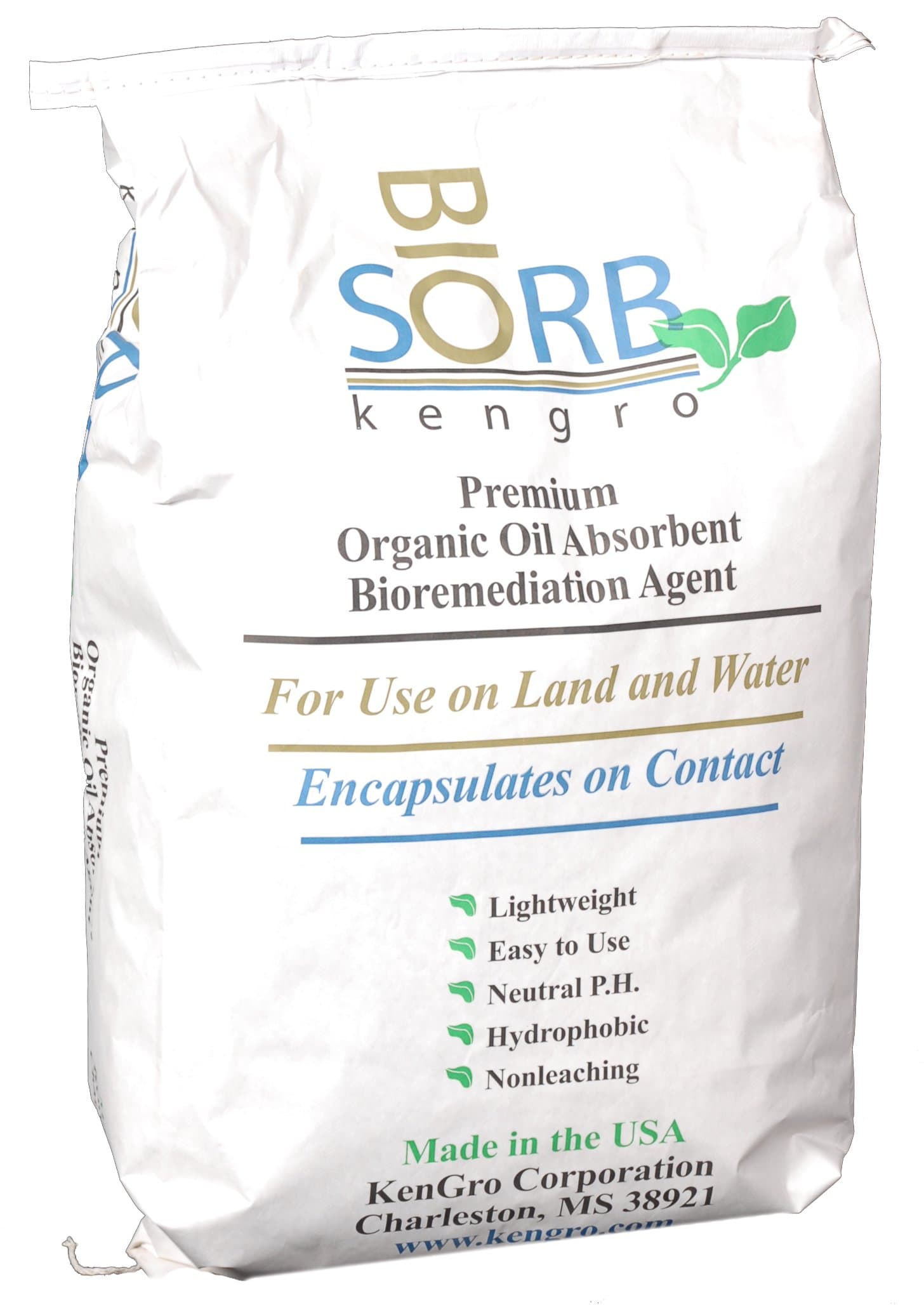 Biosorb Premium Organic Absorbent Bag, 2Cu.'